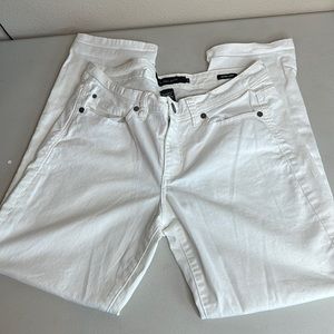 Calvin Klein white jeans